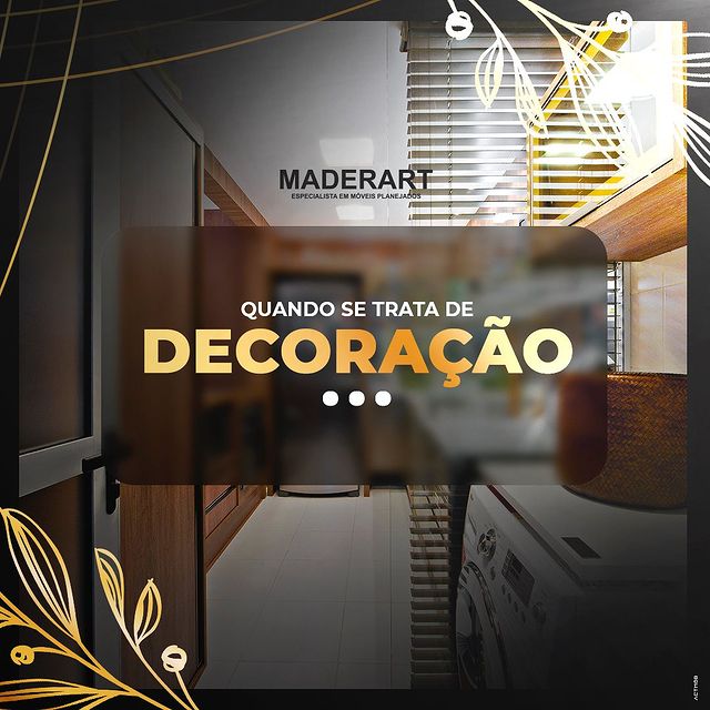 Quando se trata de decoração…